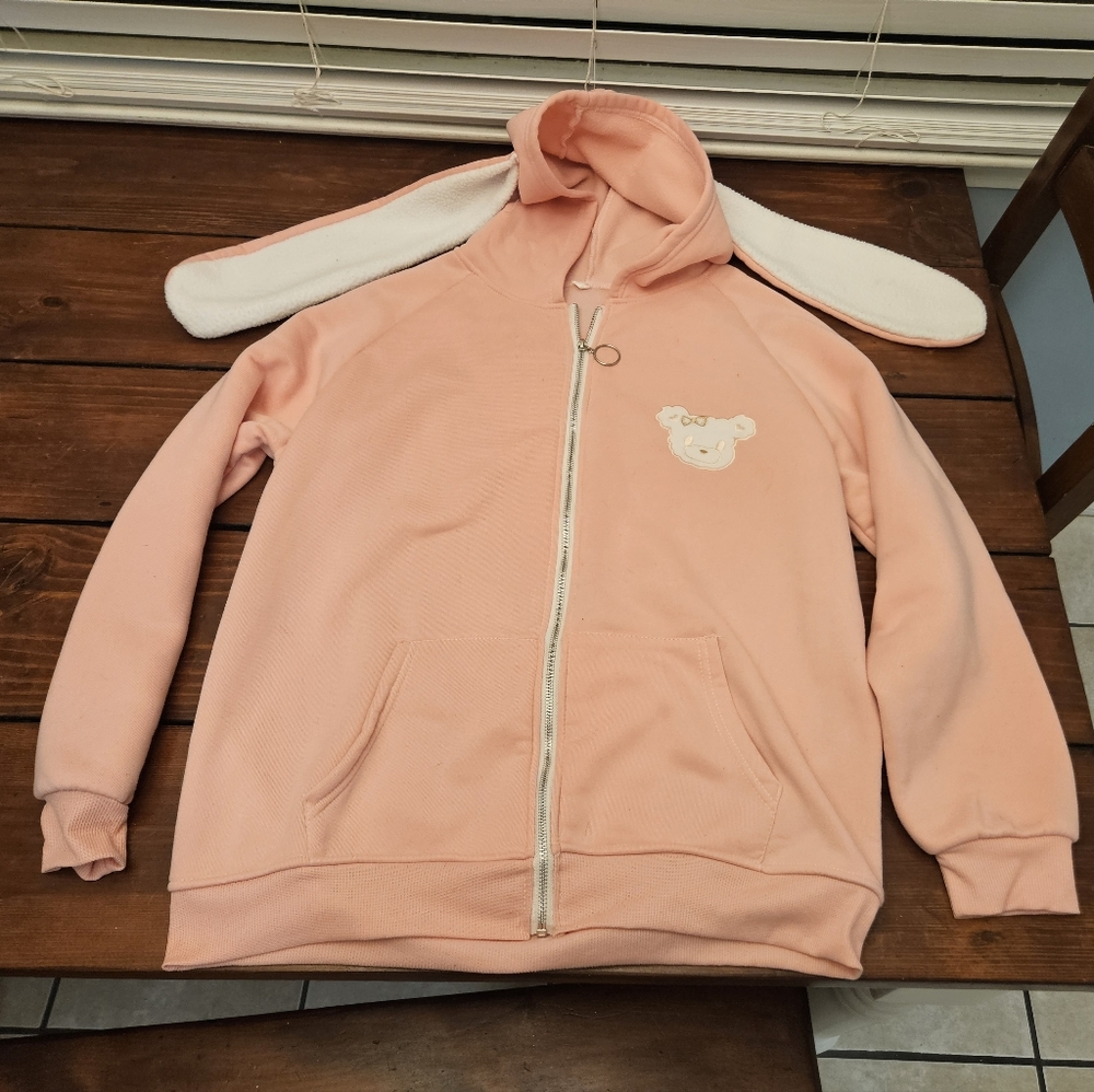 Hoodie with bunny ears